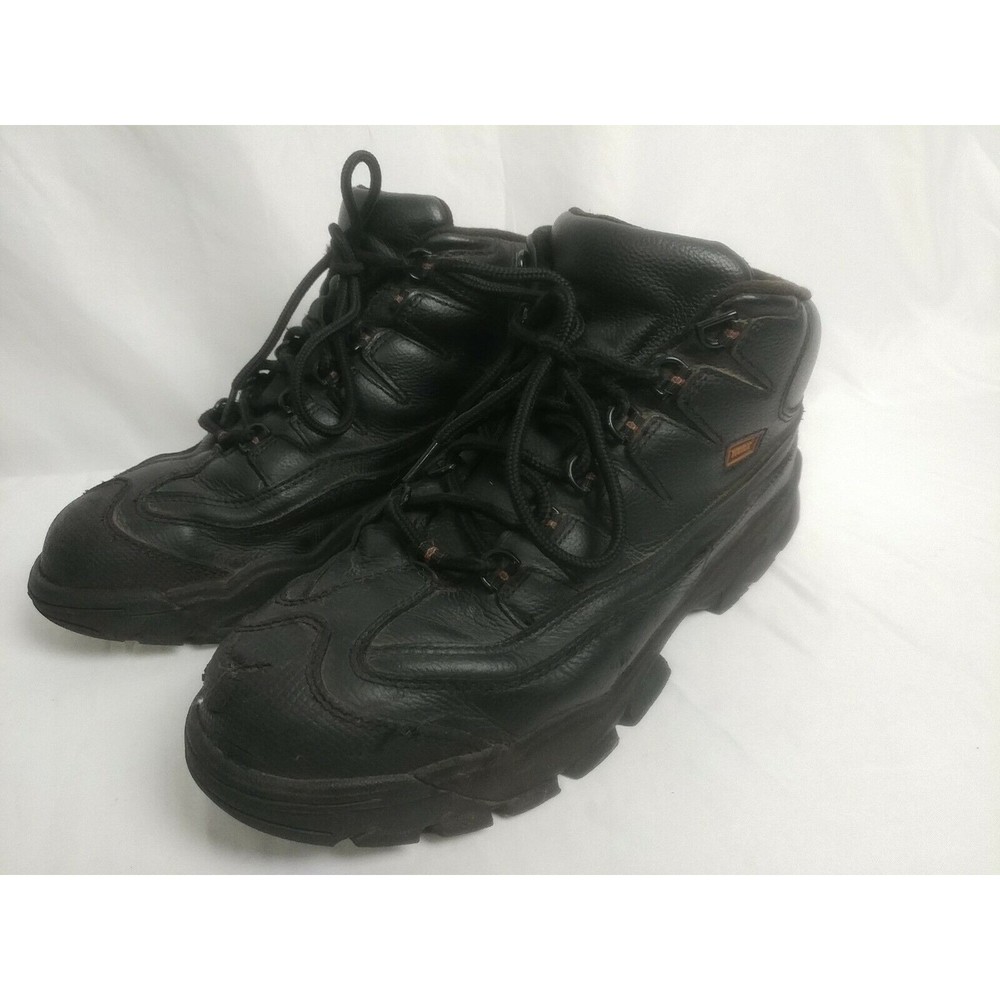 Worx Red Wing Men's Work Boots Black Leather Chukka Comp Toe Sz 10.5 M